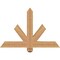 Ekena Millwork Kennewick Timber Gable Bracket, Western Red Cedar, 36"W x 24"H x 3 1/2"D x 3 1/2"F, 16/12 Pitch GBW036X24X0404KEN00SWR - alternate 1